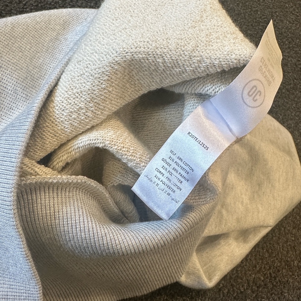 Opening Ceremony Icy Grey Mockneck Pullover Dolman Sleeve Sweater Top Size Small - Picture 12 of 12